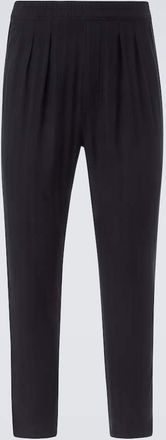 Tom Ford Cotton and silk straight pants
