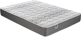 Pikolin Colch&oacute;n 24cm, Visco carbono, Blanco, 160x200