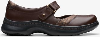 Clarks Pro Pace Dark Brown Leather