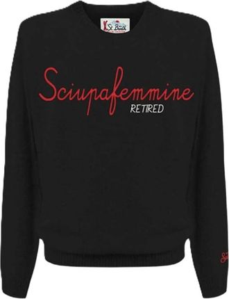 MC2 Saint Barth Heron Sweatshirt - Heren - Ronde hals truien - Zwart - M - Truien & Vesten