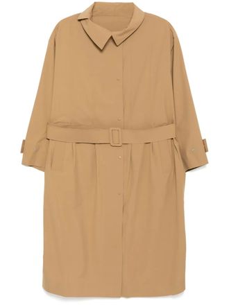 Less A-type raincoat - Brown