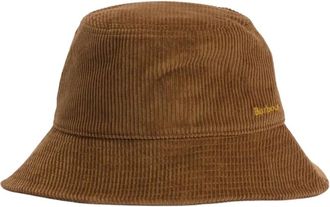 Barbour Cappello bucket a coste - Marrone