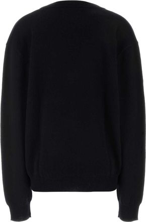 Extreme Cashmere Womens Black Cashmere N&acirc;&deg;492 Sweater Raven Exterior: Maglieria