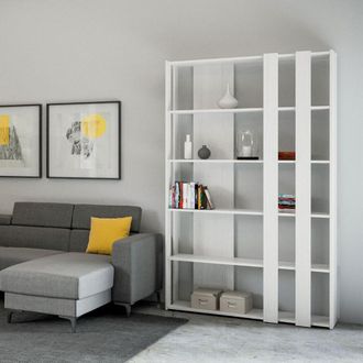 Itamoby Librer&iacute;a De Pared Oficina Sal&oacute;n Dise&ntilde;o Moderno Blanco Kato B Small