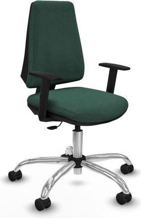 Piqueras y Crespo Piqueras Y Crespo - Elche Cp Bali Verde Botella Brazos 1d Base Cromada Ruedas Nailon 65mm