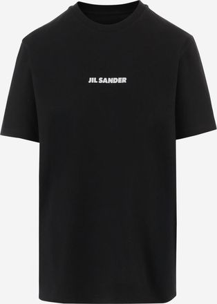Jil Sander Black Logo T-Shirt