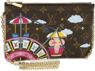 Louis Vuitton Pre-owned Cross Body Bags, female, Brown, Size: ONE SIZE Pre-owned Cross Body Bag
