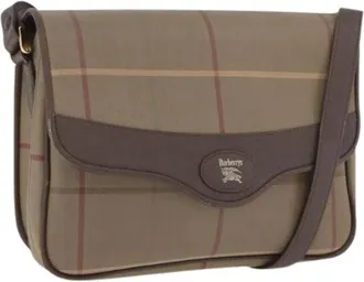 Burberry Borsa a spalla in tela Pre-owned - - Pre-owned - Donna - Marrone - ONE SIZE