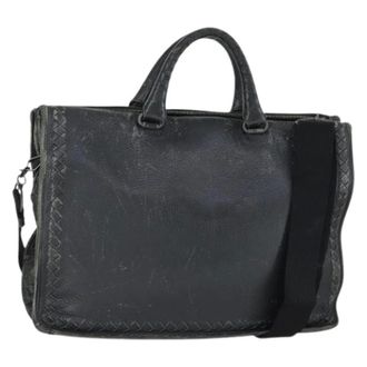 Bottega Veneta Pre-owned Handbags, female, Black, Size: ONE SIZE Pre-owned Hand Bag