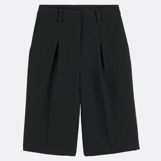 La Redoute Collections Bermuda met plooien