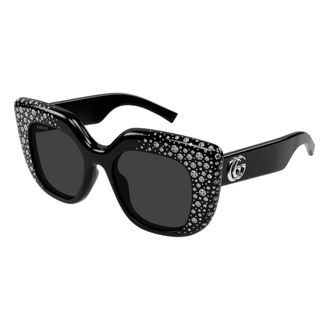Gucci Sunglasses, female, Black, Size: 50 MM Gg2030S Sunglasses