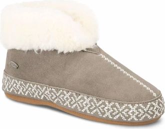 Acorn Womens Ac Greta Full Slipper In Timber