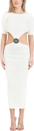 Akep Womens Dress - White
