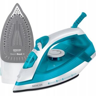 Sencor Plancha De Vapor Sencor 2800bl De 1600 W Con Suela De Cer&aacute;mica