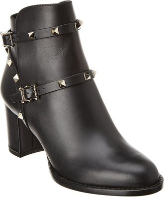 Valentino Rockstud Leather Boot