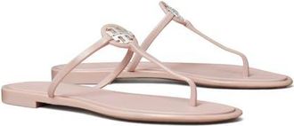 Tory Burch Mini Miller Jelly Thong Sandal in Meadowsweet /Silver at Nordstrom, Size 11
