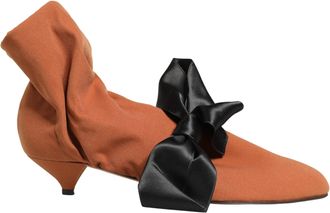 Dolce & Gabbana Brown Black Suede Boots Womens Shoes