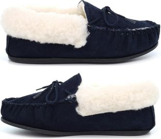 Generic Womens Real Suede Slippers Womens Outdoor Slippers Size 4 Ladies Moccasin Size 3 Outdoor Slipper Ladies Real Suede Slipper Moccasins Moccasin Wool Mix