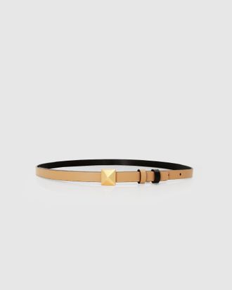 Belle & Bloom Cleopatra Pyramid Stud Leather Belt