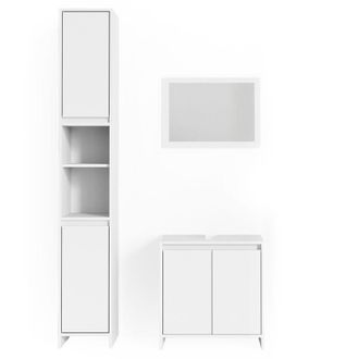 Vicco Emma, Blanco, Lote De 3