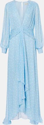 Rixo Abito lungo Meera a pois