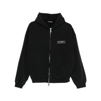 Cole Buxton Zip-throughs, male, Black, Size: 2XL Zip-through Sweatshirt