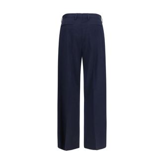Vivienne Westwood Mens Blue Wool Oves Aries Dress Pants