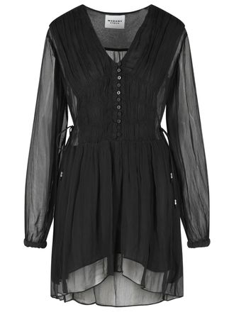 Isabel Marant Schwarzes Viskosekleid Loriena von Isabel Marant Etoile