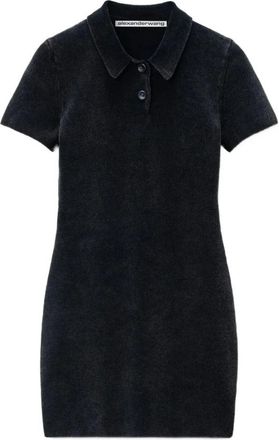 Alexander Wang Korte Jurk - Dames - Korte kleedjes - Zwart - M - Katoen - Kleedjes