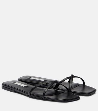 Toteme Leather slides