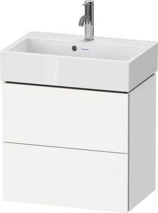 Duravit L-cube Mueble De Ba&ntilde;o De Pared Compact, 2 Cajones, Ancho: - Duravit