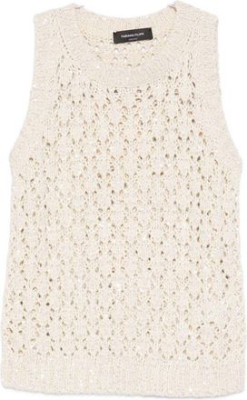 Fabiana Filippi Womens Sleeveless Top