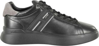 Hogan Leather Upper Sneakers With Suede Inserts And Memory Foam Sole