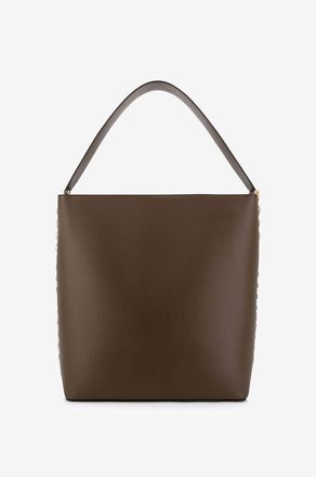 Stella McCartney Bucket-Tasche aus genarbtem Kunstleder Frayme