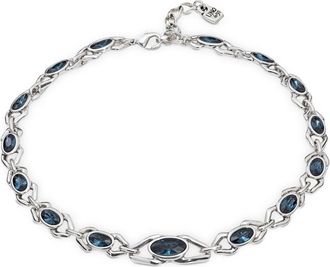 UNOde50 Radiant Chandelier Crystal Necklace