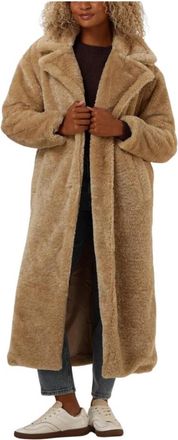 Notre-V Faux Fur Jas Nv-Eddie - Dames - Jassen - Beige - XS - Jassen