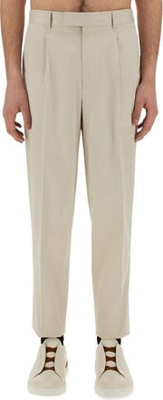 Ermenegildo Zegna Pants With Pleat-Uomo