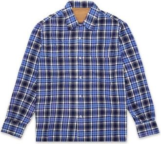 Fortela Baker Bowling Shirt in Check3 at Nordstrom, Size X-Large