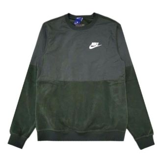 Nike Sportswear Patchwork Sweatshirt Green AQ7260-332