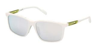 Adidas Sport SP0050 24C Mens Sunglasses White Size 57