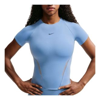 Nike (WMNS) Nike Universa Mesh T-Shirt Work Blue Chambray New Slate IM9945-486