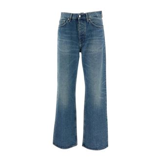 Sunflower Wide Jeans, male, Blue, Size: W32 Wide Jeans