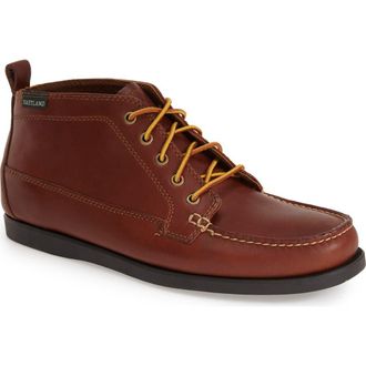 Eastland Seneca Moc Toe Boot in Tan at Nordstrom, Size 10.5
