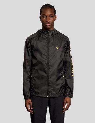 Lyle & Scott Lyle And Scott Mens Sports Lightweight Training Jacket - Black - Size: 38/Regular