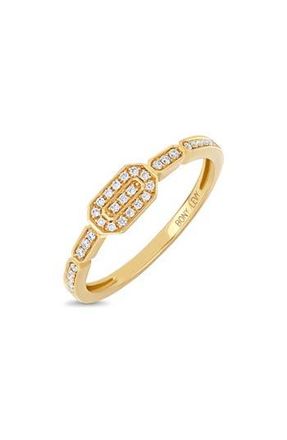 Bony Levy Kiera Diamond Ring in 18K Yellow Gold at Nordstrom Rack, Size 6.5