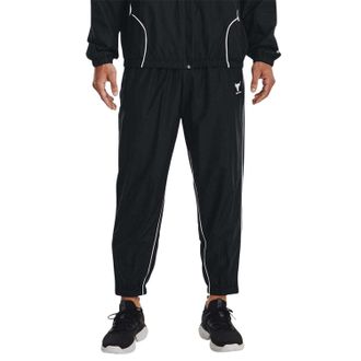 Under Armour Heren Project Rock Geweven Joggingbroek (Zwart)