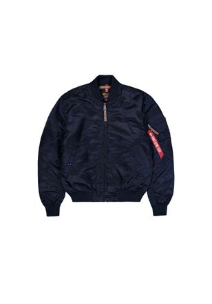 Alpha Industries Bomberjacke ALPHA INDUSTRIES MA-1 VF Vintage Fit 59, Herren, Gr. XXL, blau (rep.blau), Obermaterial: 100% Nylon; Futter: 100% Nylon; F&uuml;llung: 100% Pol