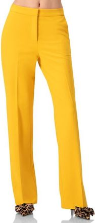 Ivonne Tailored Yellow Straight-Leg Pants at Nordstrom, Size 10