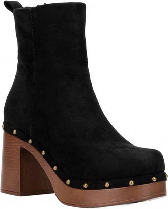 New York & Company Womens Vanna Boots In Black Suede
