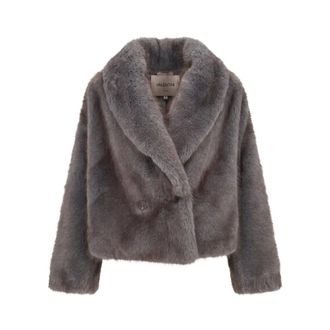 VALENTINI 1972 ECO Zibellino - female - VALENTINI 1972 - Faux Fur & Shearling Jackets - Gray - XS - Jackets
